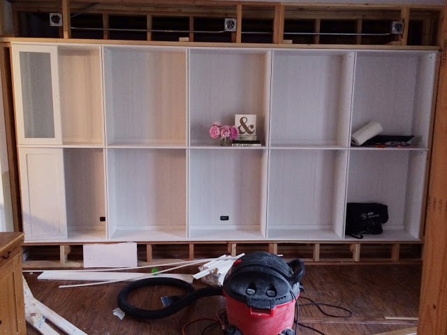 Step 6: Attach Bookcases to Studs