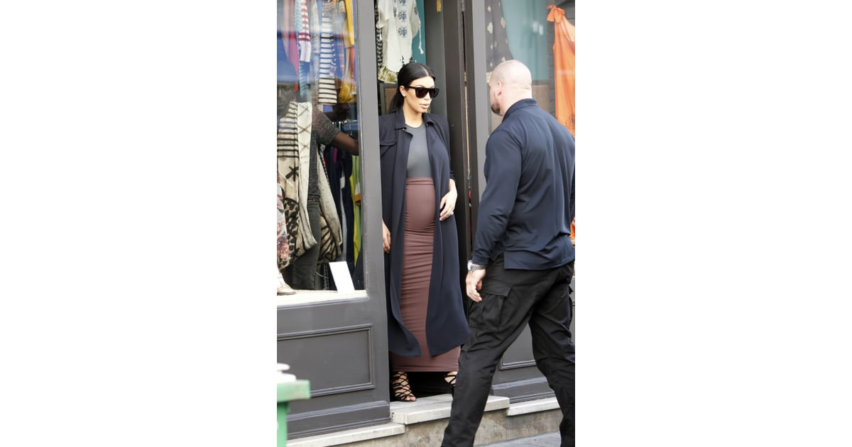 kim kardashian outfit black