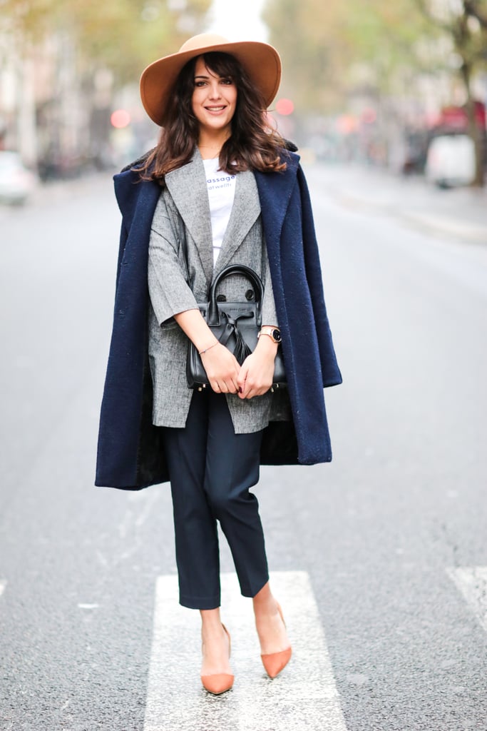 Take some cues from this street style star and invest in a | Navy ...
