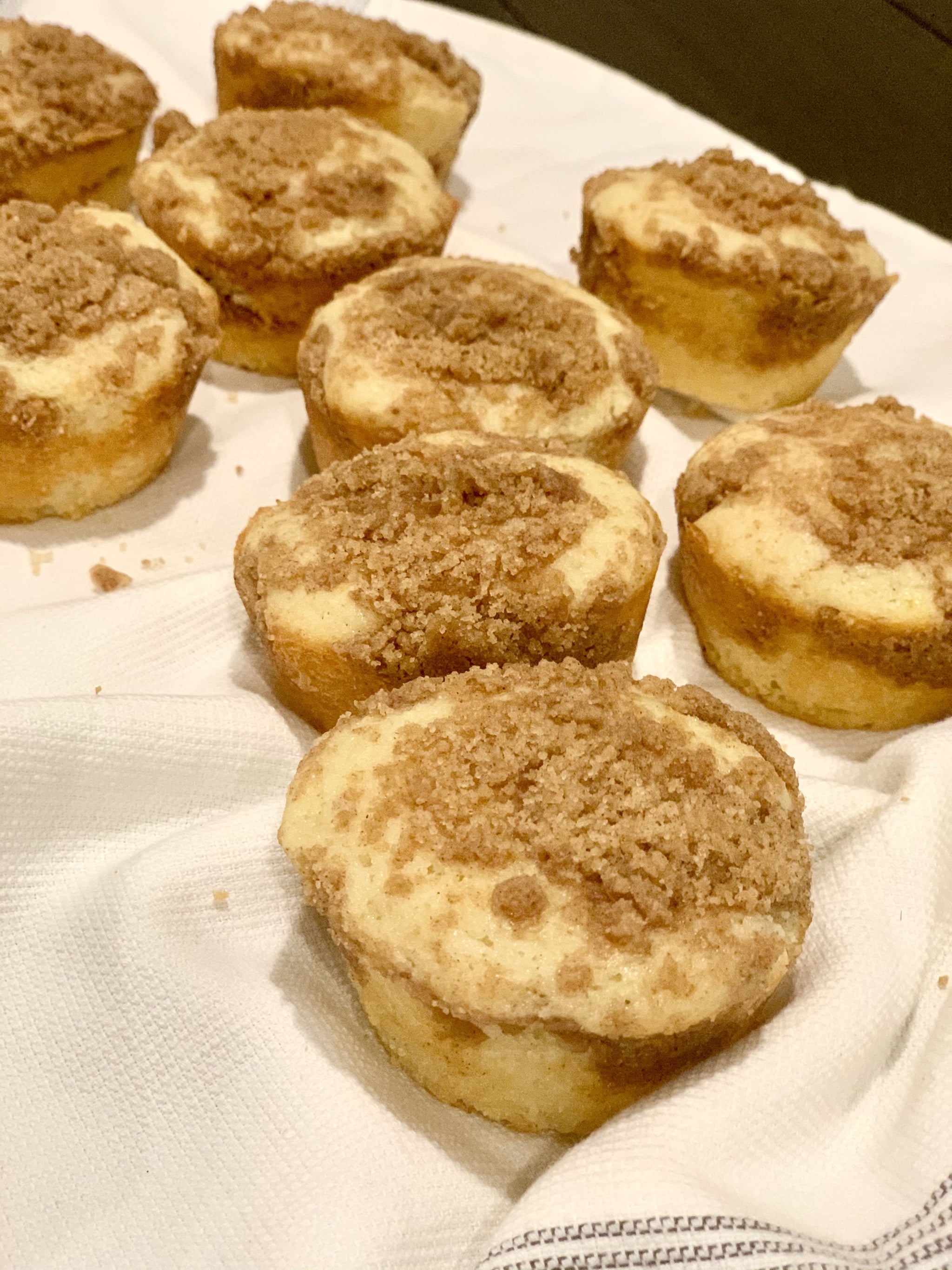 apple cake with cinnamon whipped cream - the palatable life