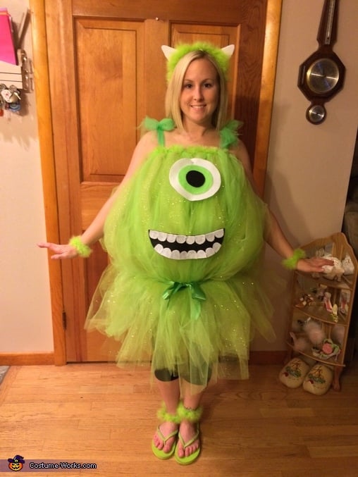 Mike Wazowski From Monsters, Inc. | DIY Disney Costumes For Adults ...
