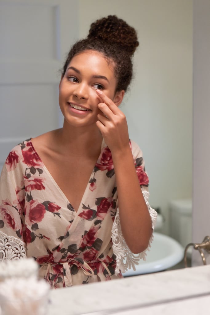 Your concealer should be lighter than your skin tone.