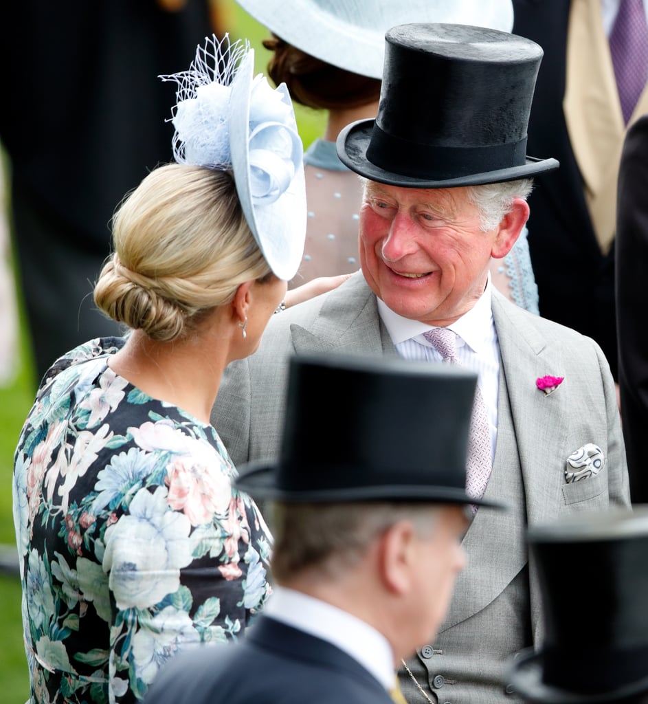 Zara Tindall and Prince Charles