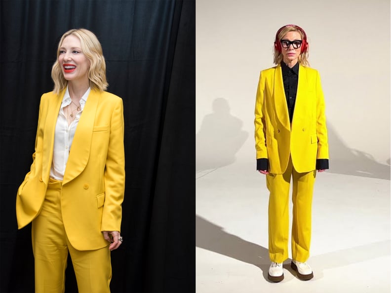 Cate Blanchett Rewearing a Stella McCartney Suit