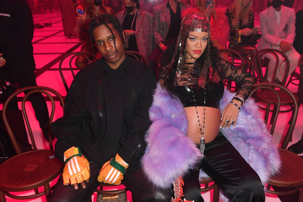 Rihanna Sits Front Row at Gucci Fall 2022 Show