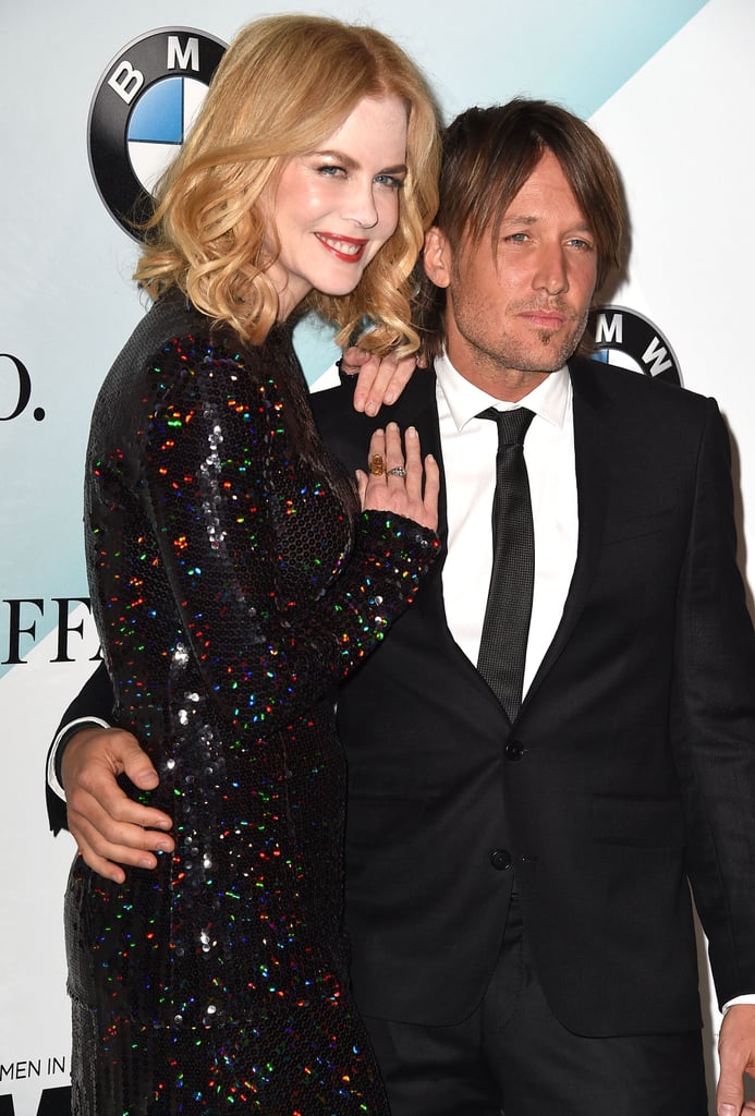 In June 2015, they cuddled close at the Women in Film 2015 Crystal + Lucy Awards in LA.