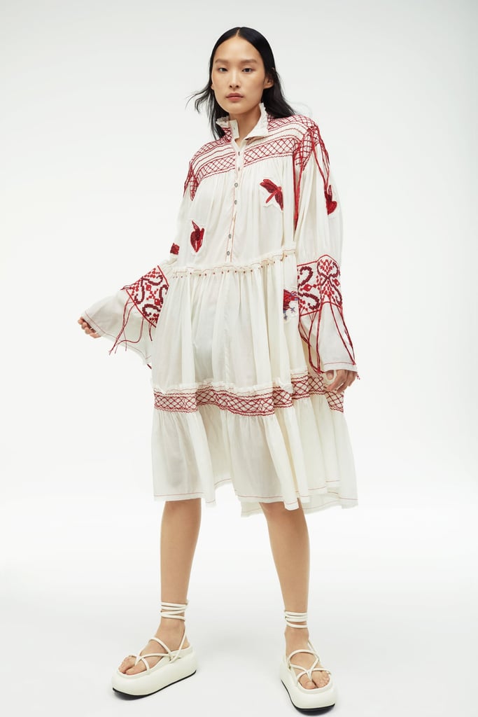 An Oversized Dress: Zara Atelier Embroidered Dress Limited Edition