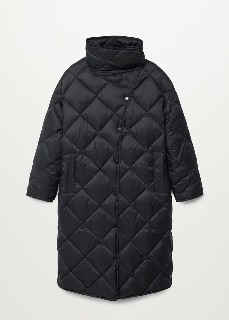 Mango Oversize Quilted Coat