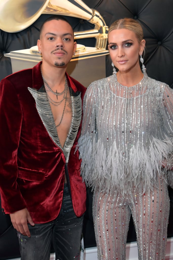 Ashlee Simpson Georges Chakra Jumpsuit 2019 Grammys