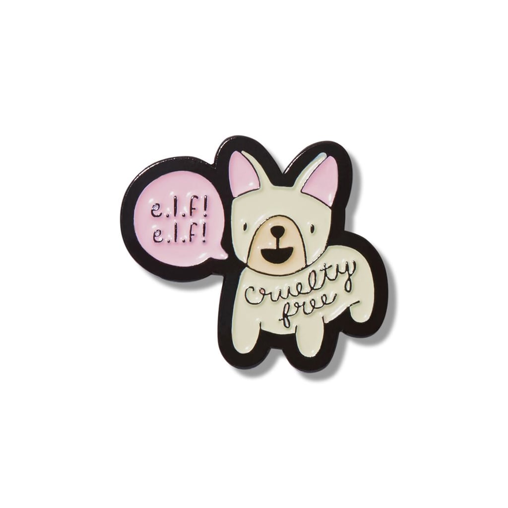 e.l.f. cosmetics 100% Cruelty-Free Pin