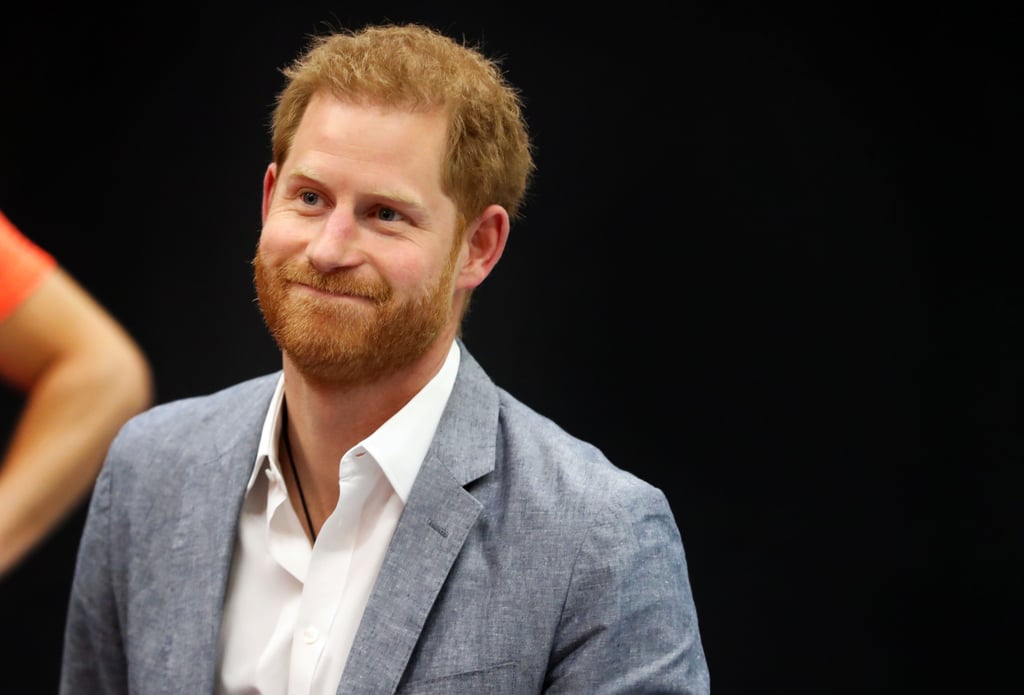 Prince Harry's "Daddy" Jacket in the Netherlands May 2019