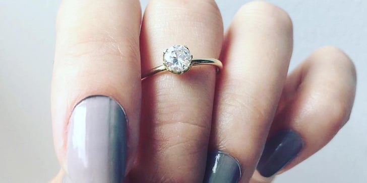 Minimalist Engagement Rings Popsugar Love And Sex