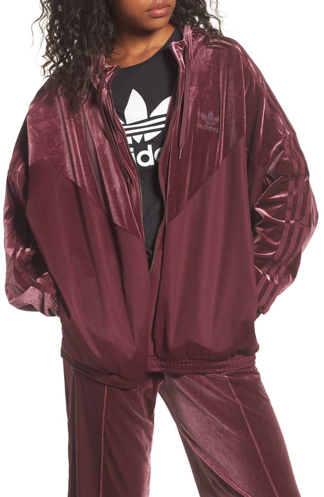 adidas Velvet Zip Sweatshirt