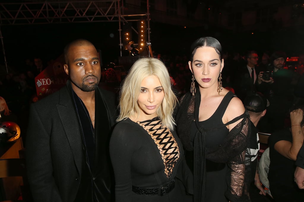 Kim Kardashian and Katy Perry at Paris Fashion Week | Photos