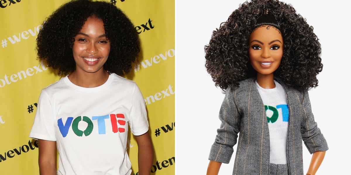 Barbie Relaunches Yara Shahidi's Vote-Themed Doll Ahead of 2020