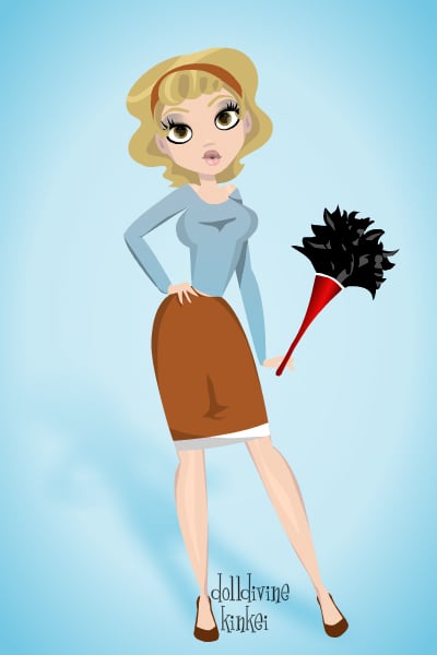 Cinderella as a Modern Maid
