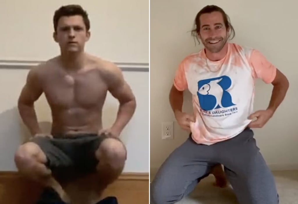 Celebrities Doing the Handstand Challenge | Pictures