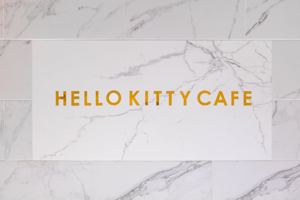 Hello Kitty Grand Cafe in Irvine, California, Pictures