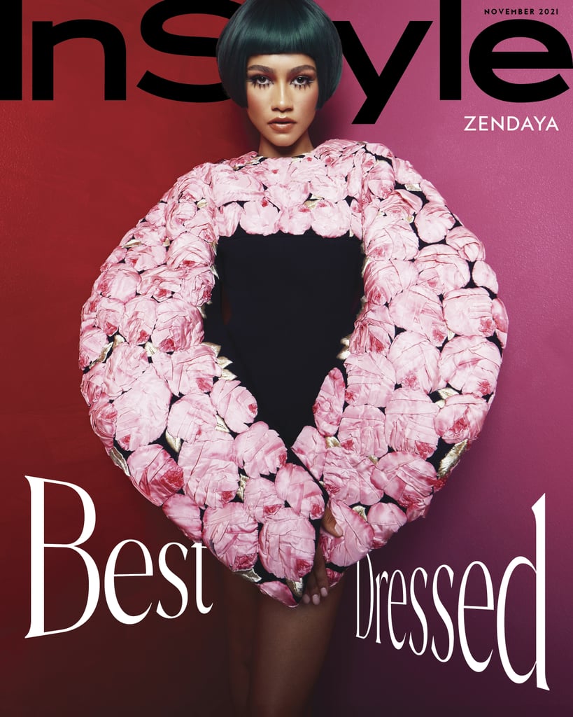 The bowl cut! The bold eyeshadow! The Twiggy-inspired eyelashes. Zendaya's entire beauty look — created by makeup artist Raoúl Alejandre — for the November cover story of InStyle deserved a standing ovation.