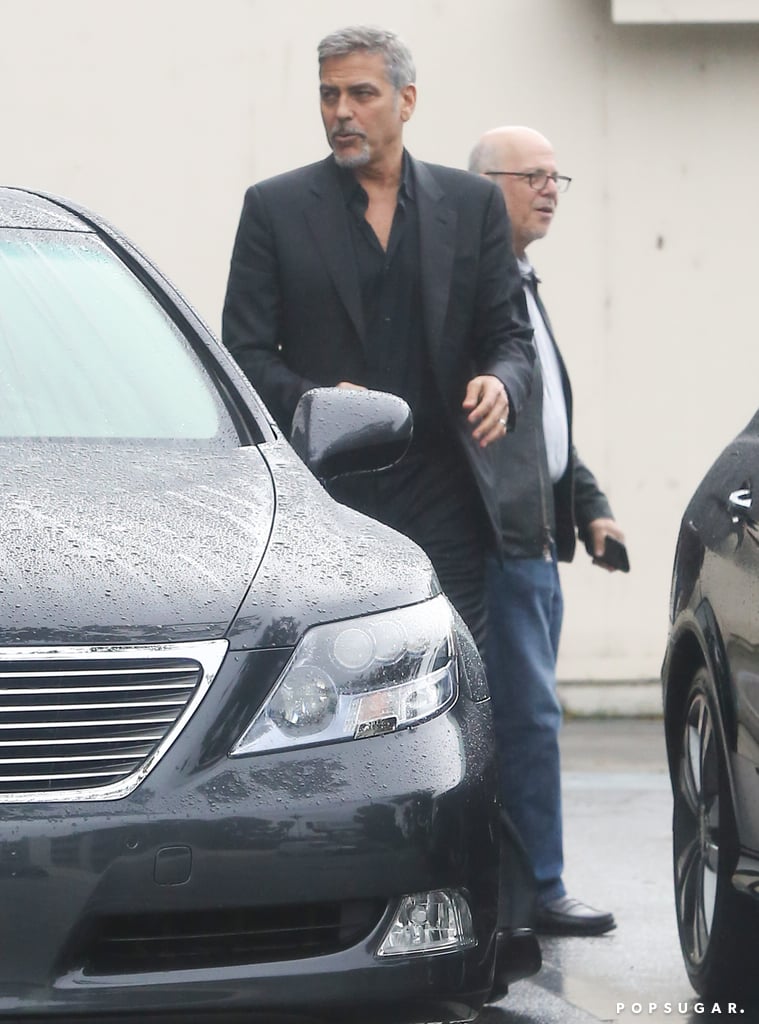 George Clooney Out in LA April 2016