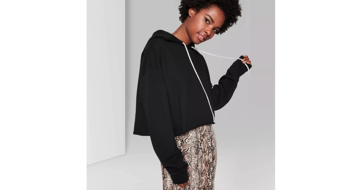 Haute Hoodie: Wild Fable Cropped Hoodie | Sweater Weather Is Almost Here —  Shop the 14 Best Styles From Target | POPSUGAR Fashion UK Photo 9