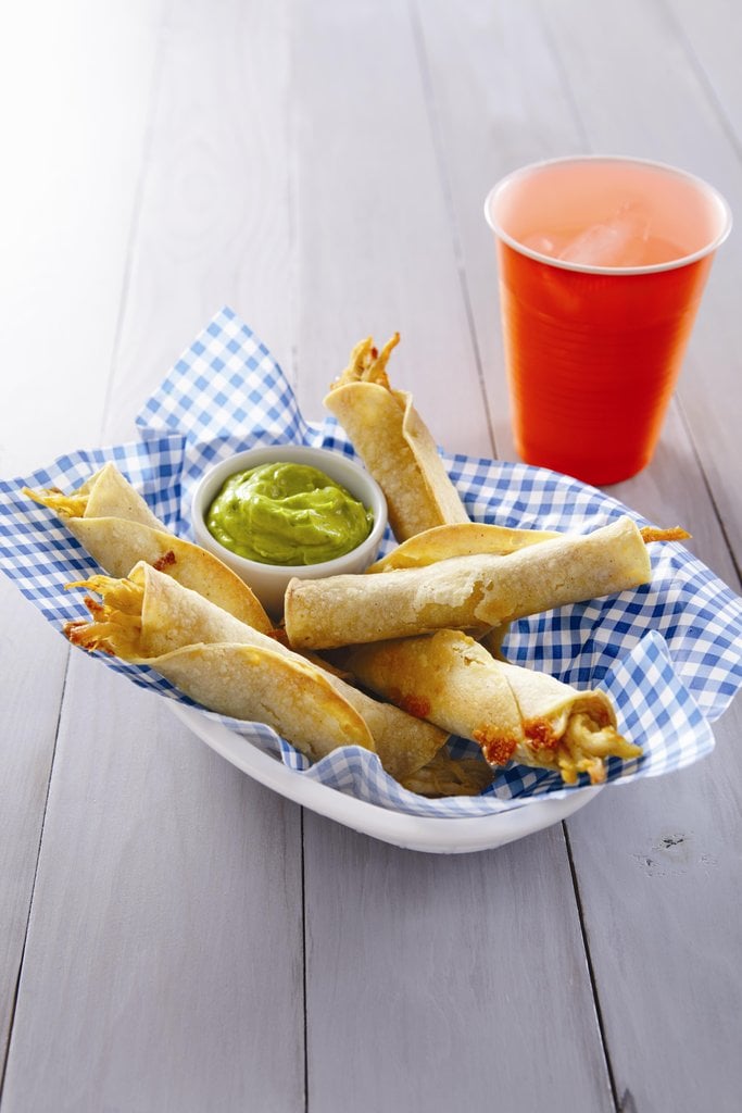 Cheesy Chicken Taquitos