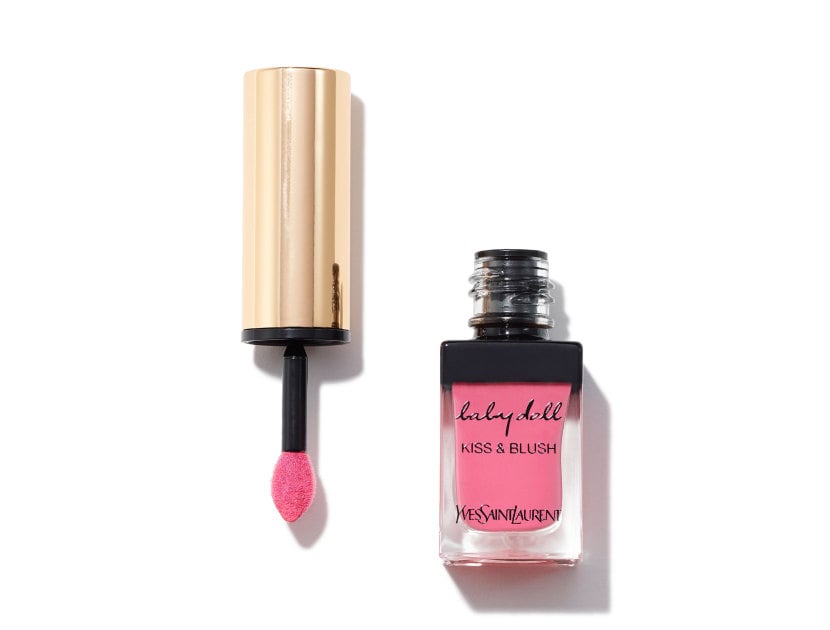 "I'm a sucker for a good pink lipstick — this YSL feels so dreamy on the lips."
Yves Saint Laurent Baby Doll Kiss & Blush Lips in Rose Frivole ($40)