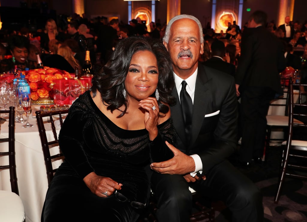 Pictured: Oprah Winfrey and Stedman Graham