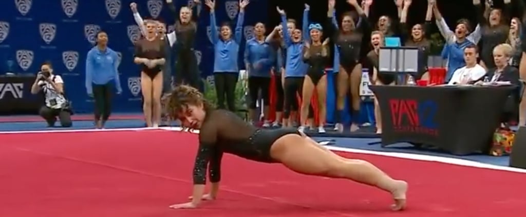 This Gymnast Did an Entire Michael Jackson Floor Routine — and Yes, She Moonwalks!