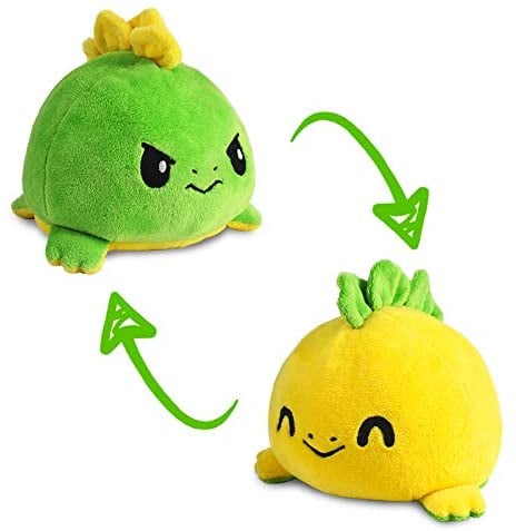 TeeTurtle Stego Plushie in Green and Yellow