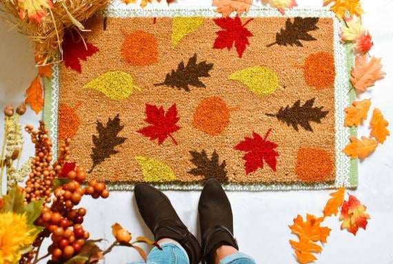 Fall Leaves Doormat