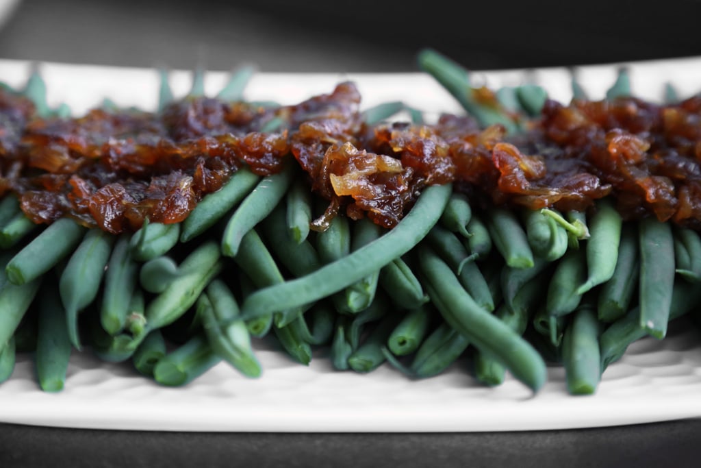 Green Beans With Caramelized Onions