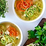 Courgette-Noodle Chicken Soup
