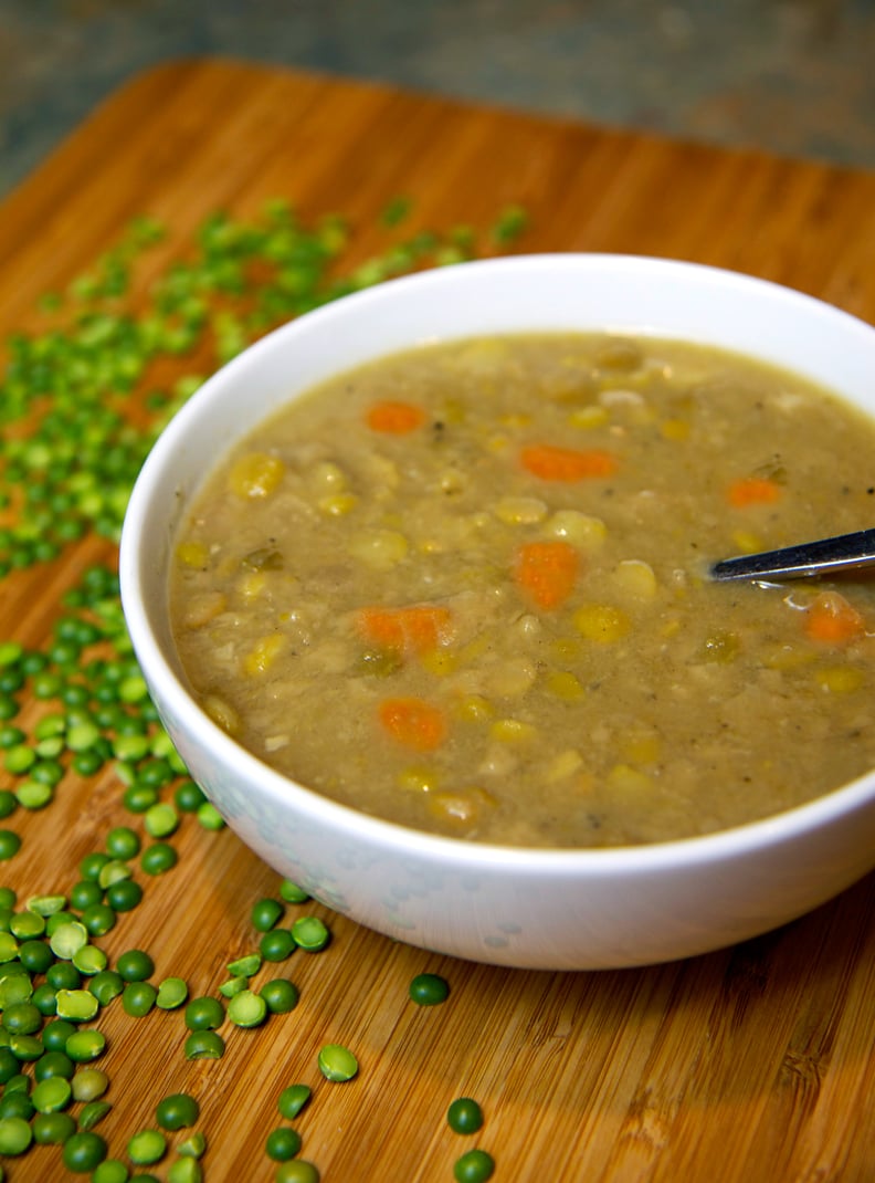 Vegan Split Pea and Sweet Potato Soup