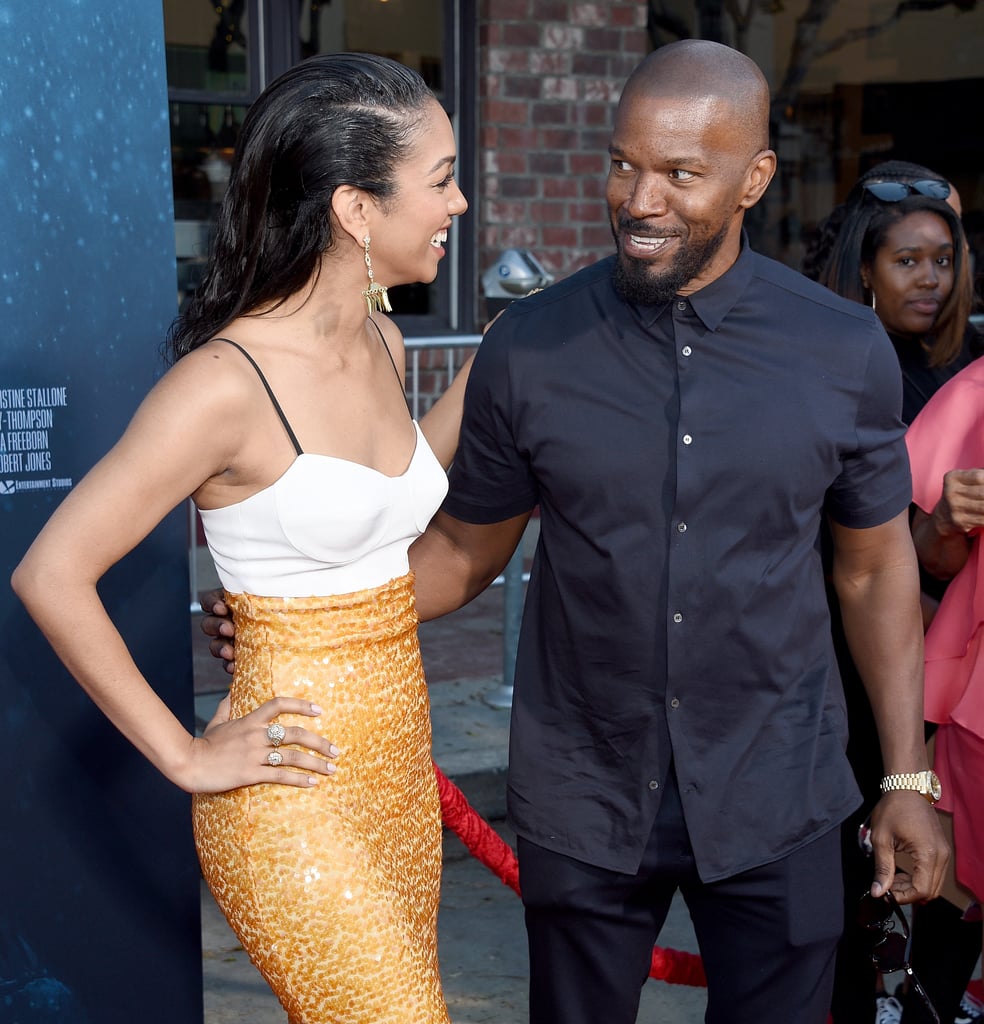 Jamie Foxx and Sylvester Stallone at 47 Meters Down Premiere