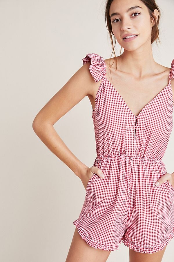 Mimi Gingham Romper