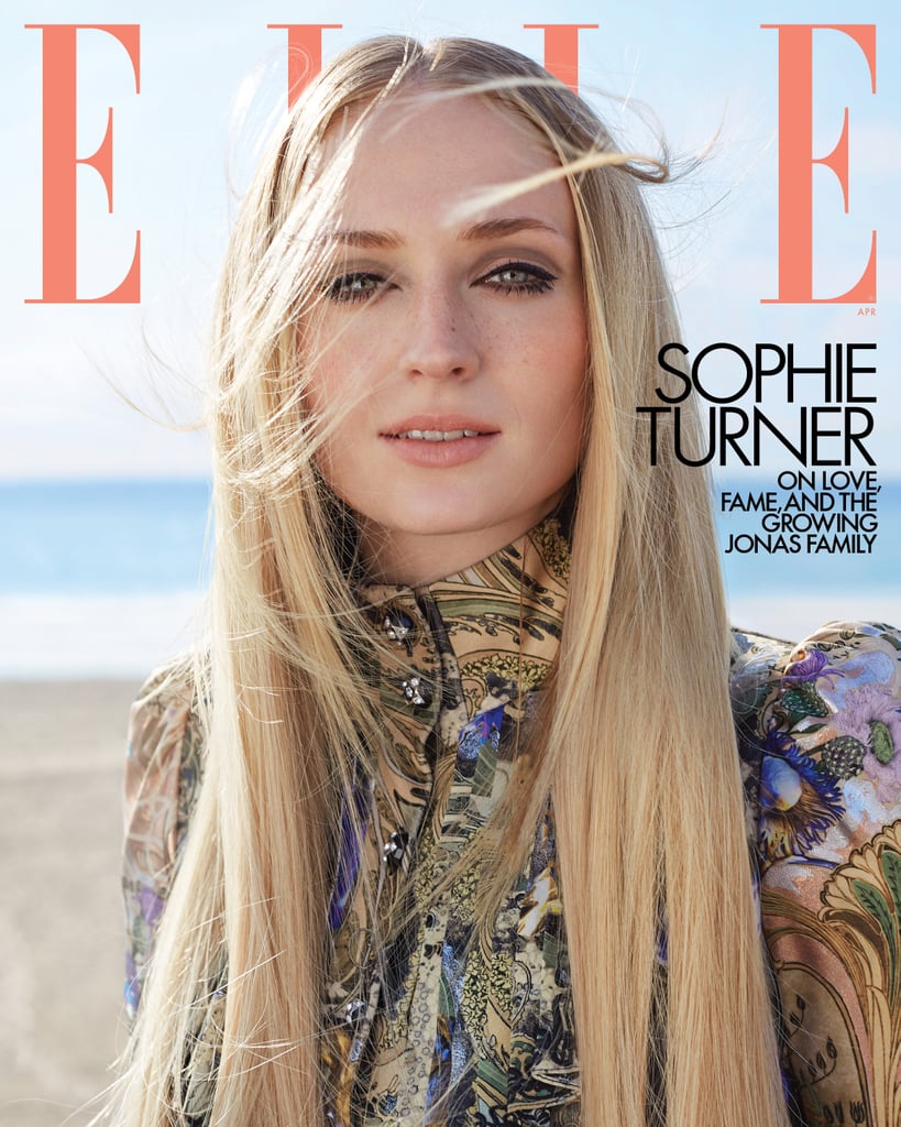 Sophie Turner on the ELLE’s April 2020 Cover