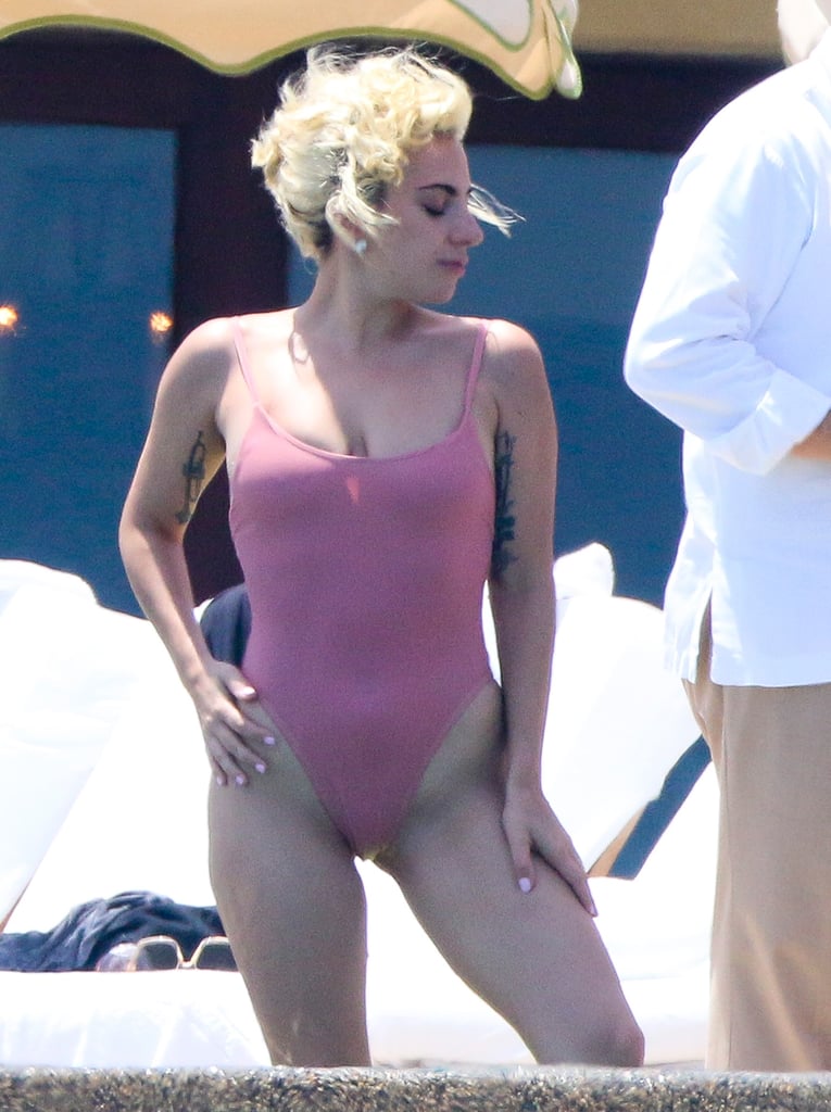 Lady Gaga Wearing Swimsuit In Mexico After Breakup July 2016 Popsugar 