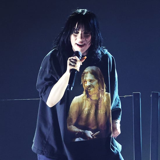 Billie Eilish Wears Taylor Hawkins Shirt at 2022 Grammys