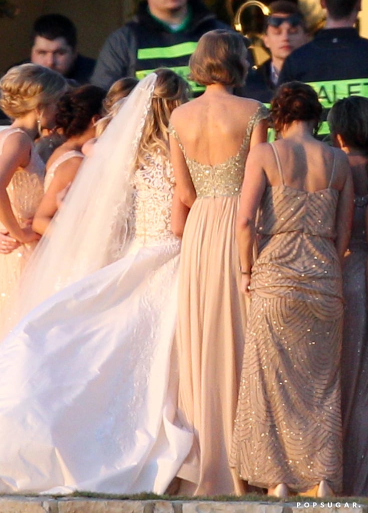 Taylor Swift Is Maid of Honor at Friend's Wedding 2016