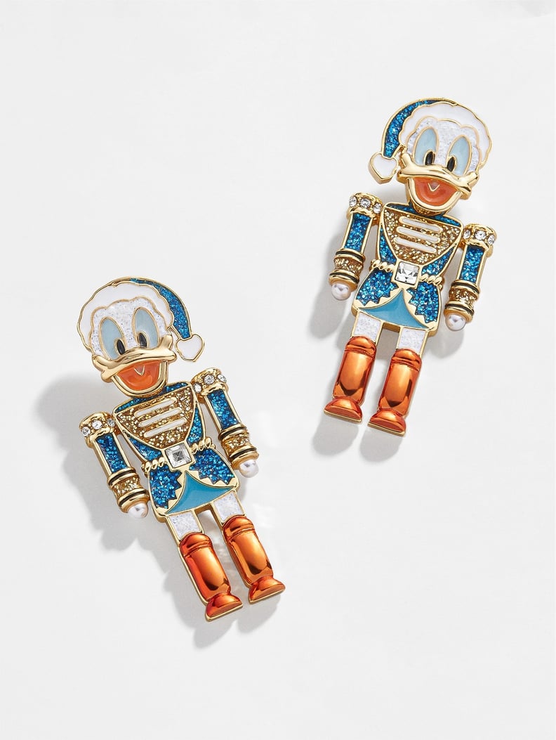 A Cheerful Pair: Donald Duck Nutcracker Disney Earrings
