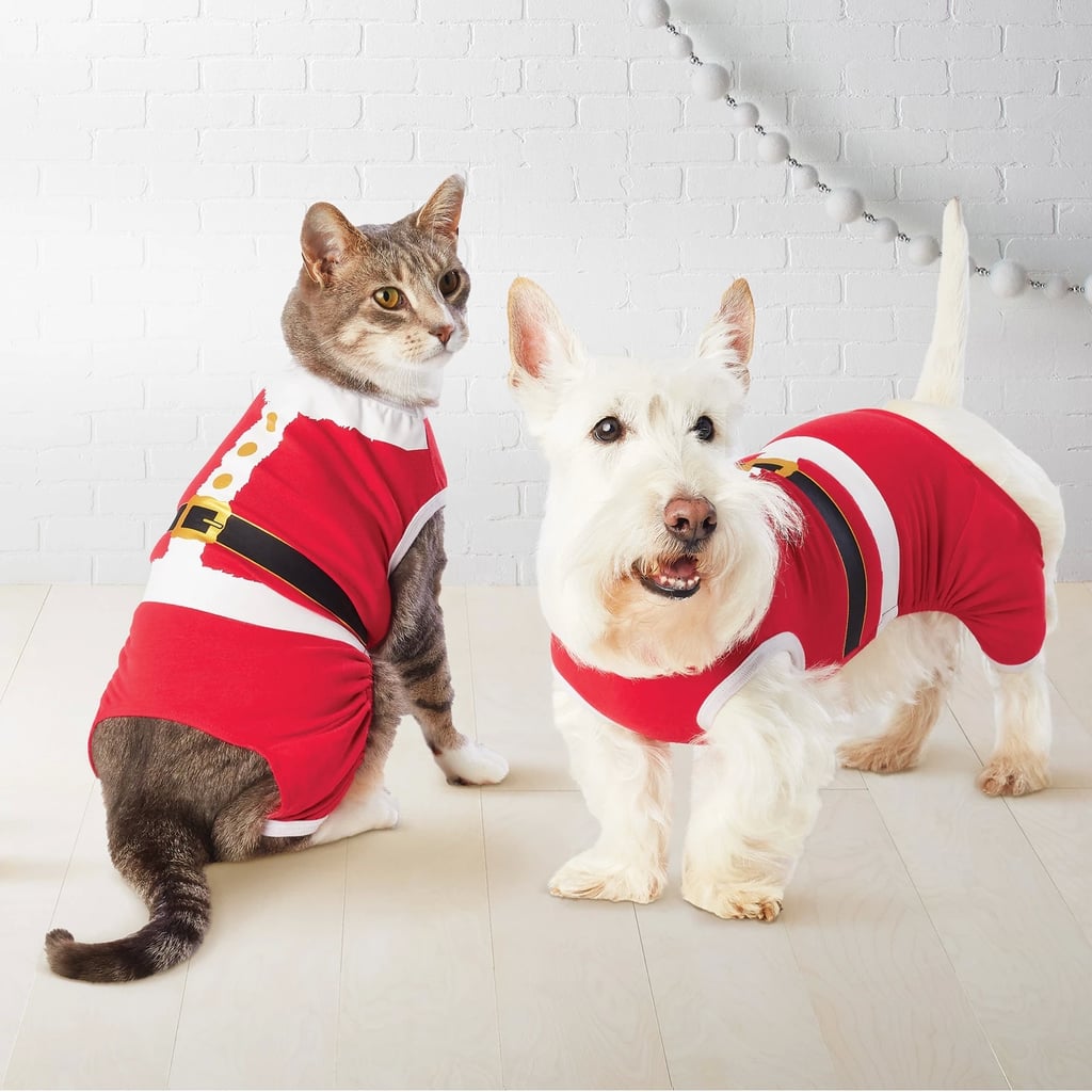 Pet Holiday Santa Pajamas