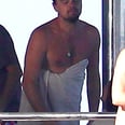 Leonardo DiCaprio Could Have Won Project Runway With This Creative Beach Towel Style