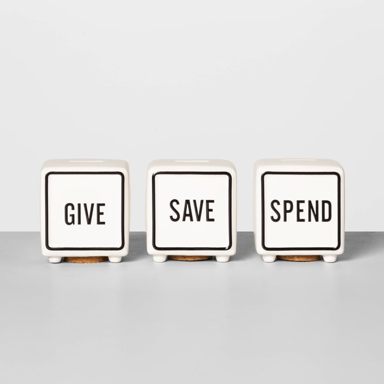 Hearth & Hand with Magnolia Give, Save, Spend Piggy Banks