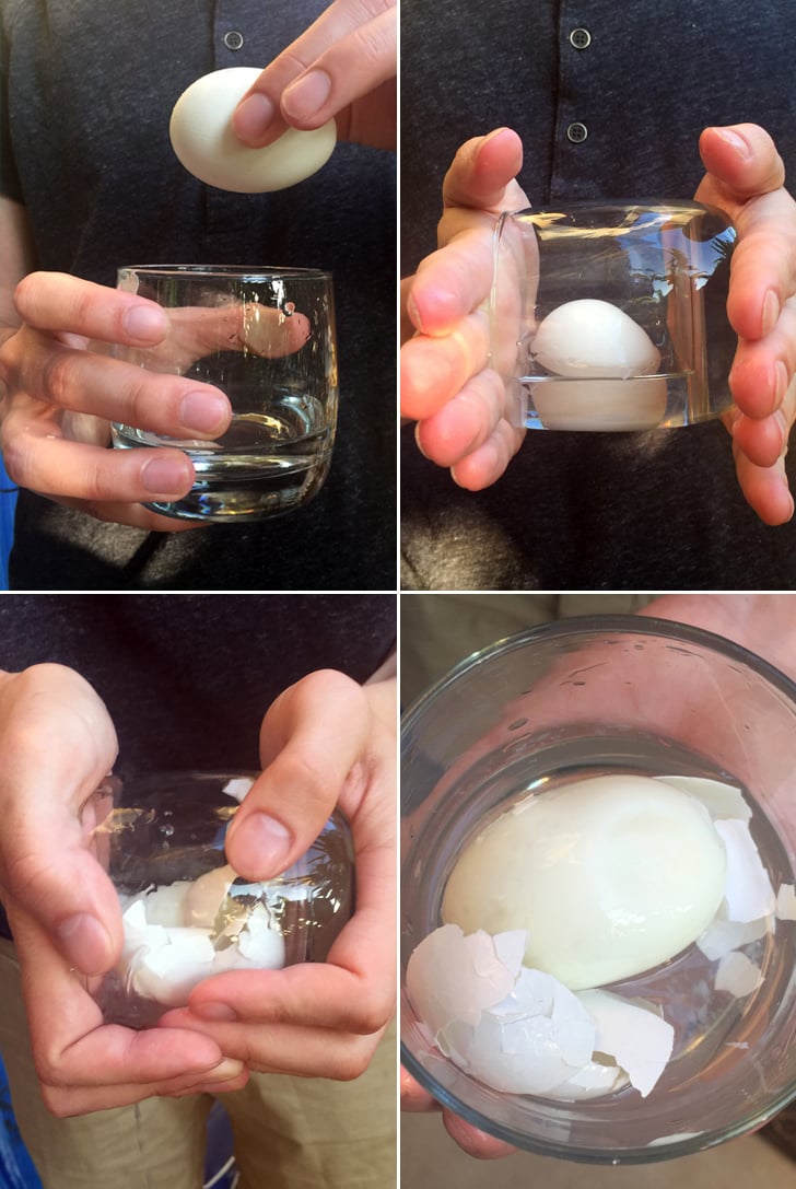 The Easiest Way to Peel Hard-Boiled Eggs