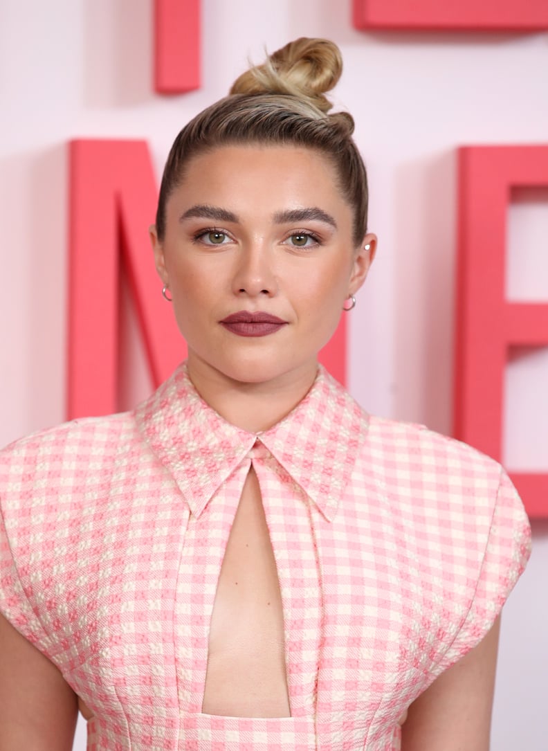 Florence Pugh's Copper-Hued Eye Shadow, 2019