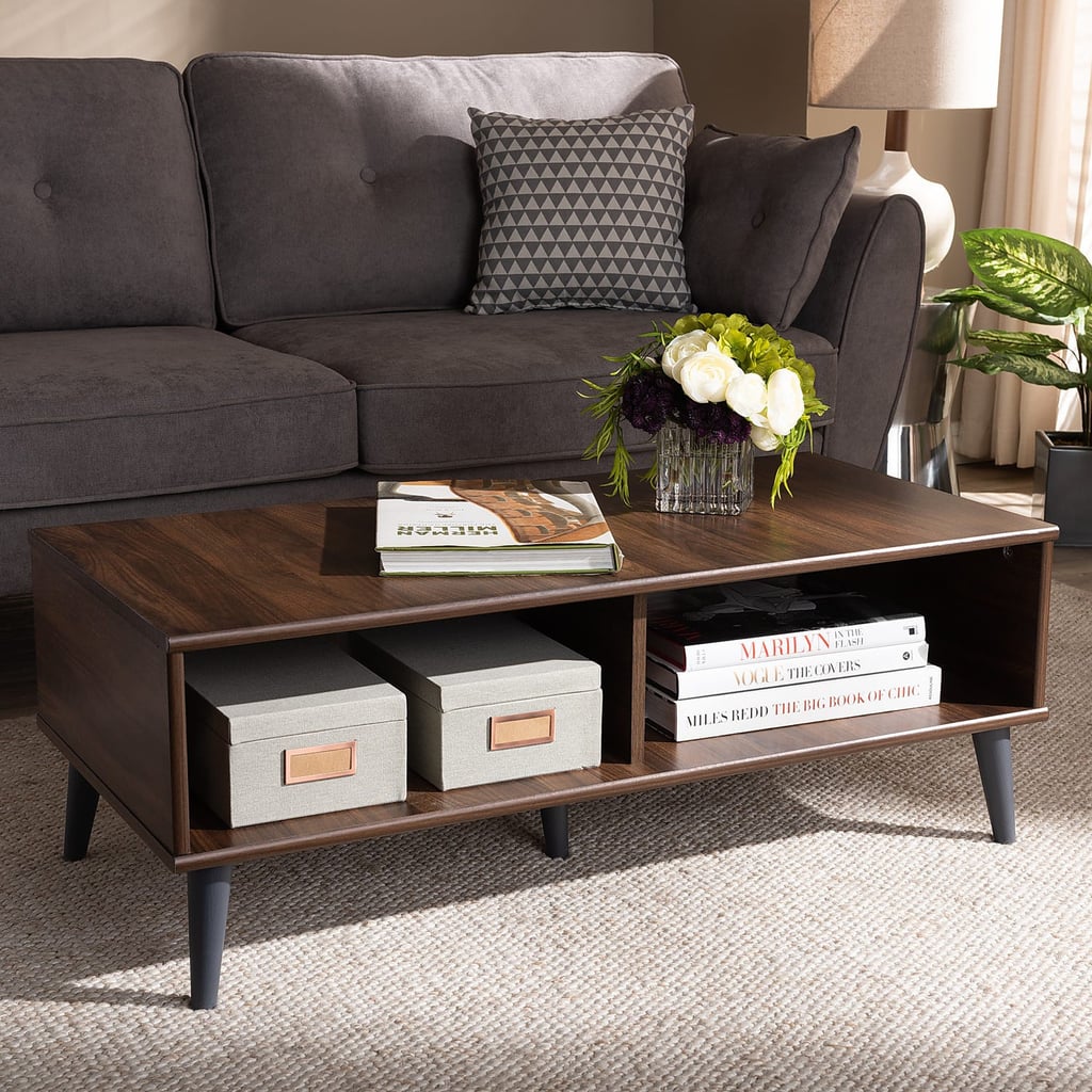 Silvester Brown and Dark Gray Coffee Table
