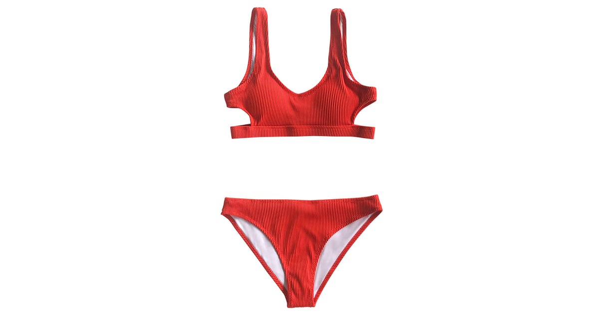 cupshe velvet bikini