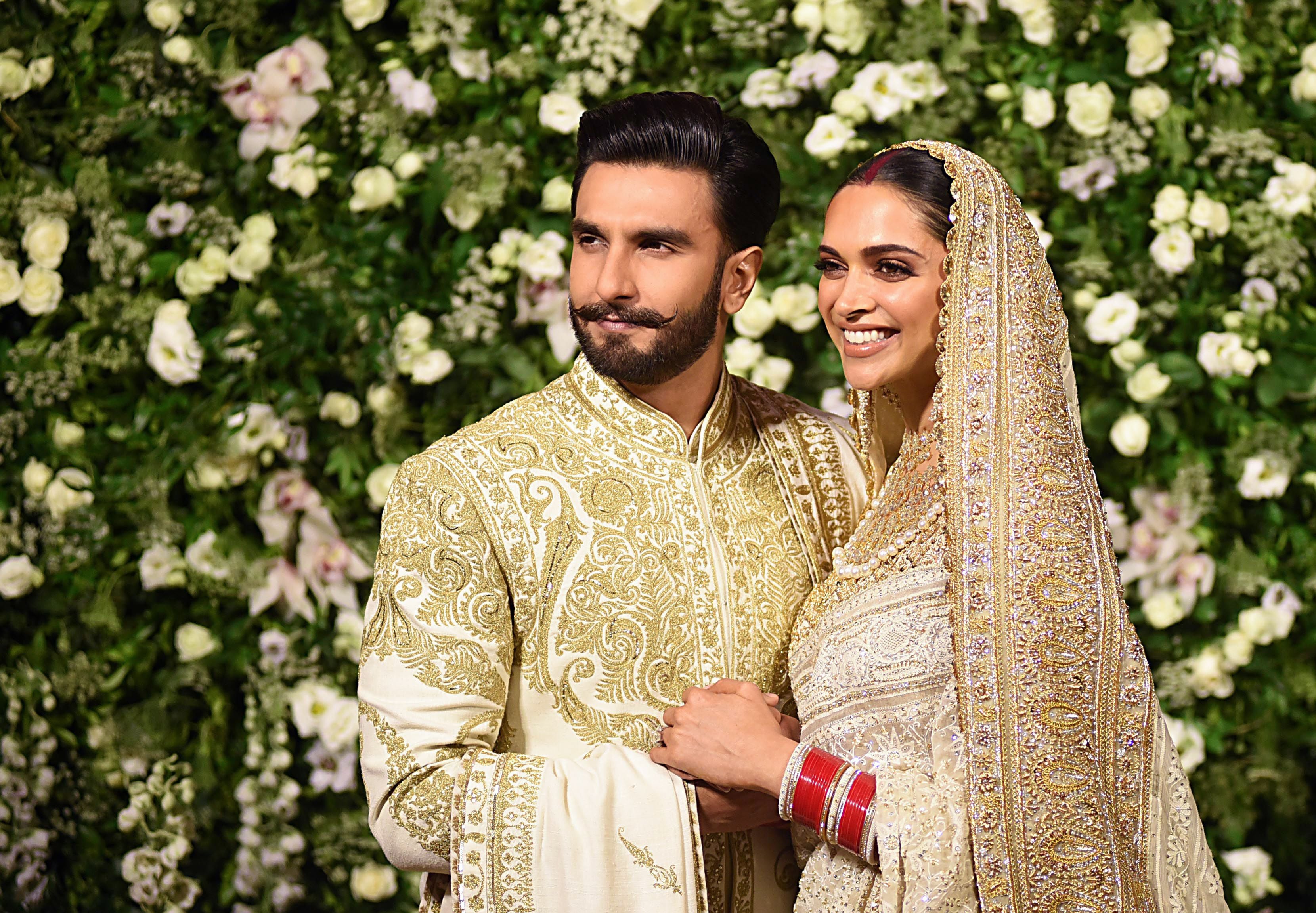 Sabyasachi shares Ranveer's wedding sherwani making video. It is beautiful