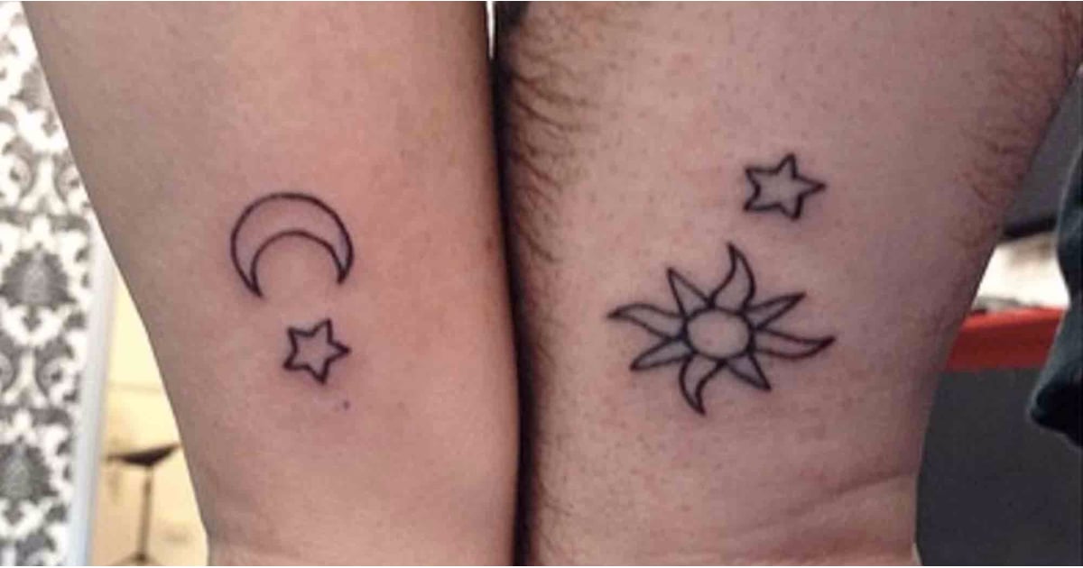 Sun and Moon Matching Tattoos and Meanings  She So Healthy